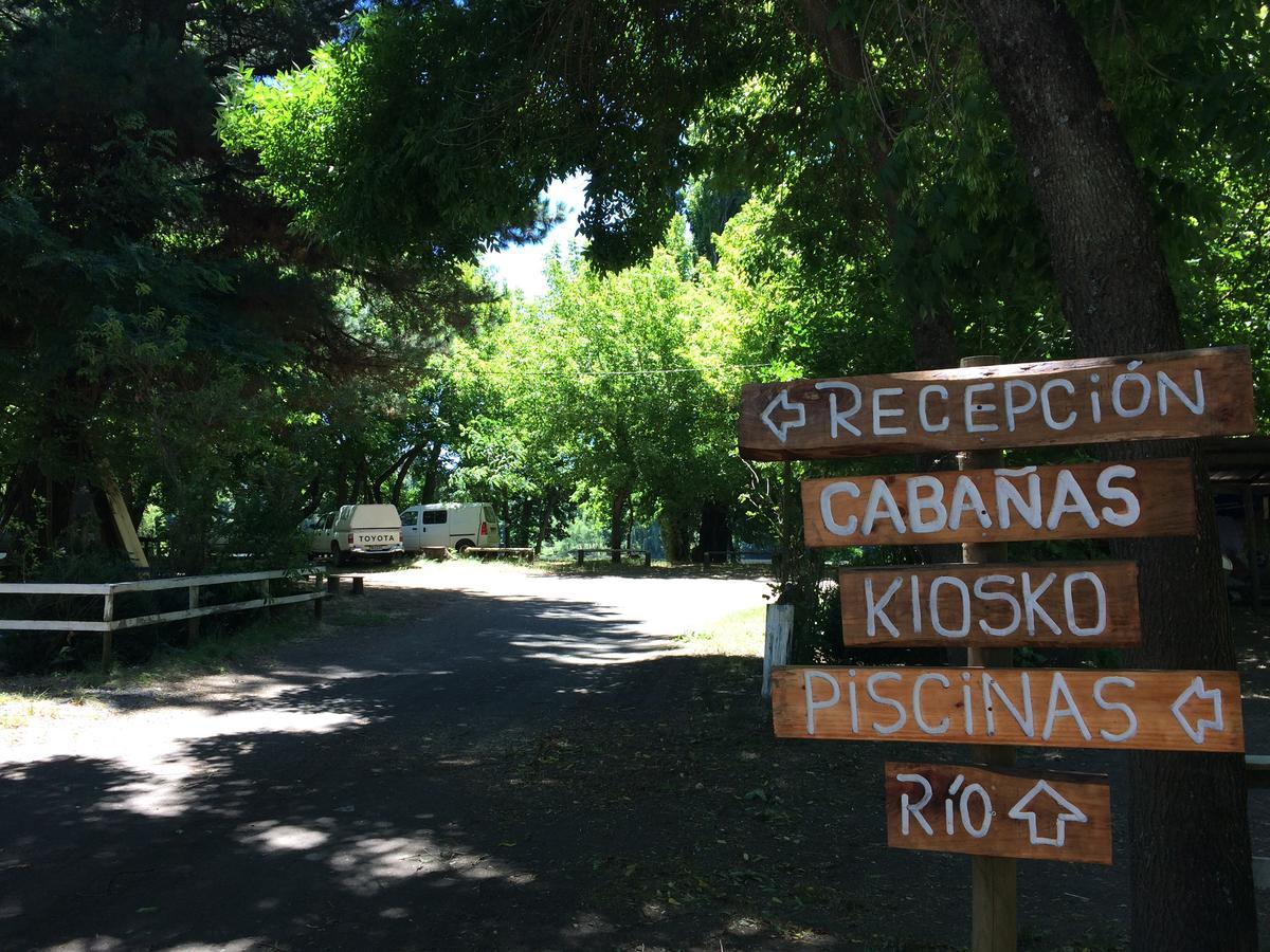 Camping & Hospedaje Rio Laja El Manzano  Eksteriør bilde