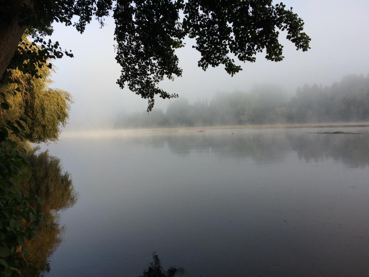 Camping & Hospedaje Rio Laja El Manzano  Eksteriør bilde